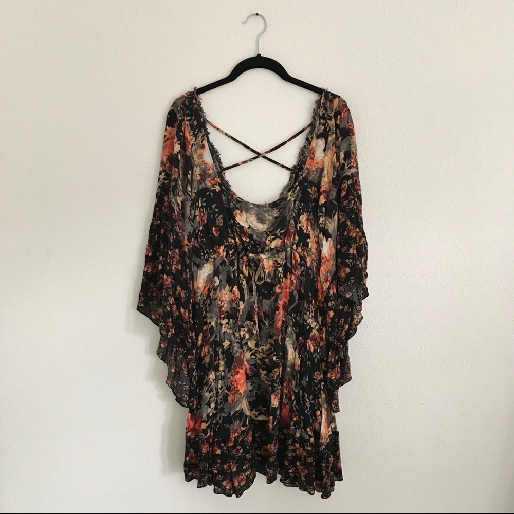 Free People Heart of Gold Mini Dress